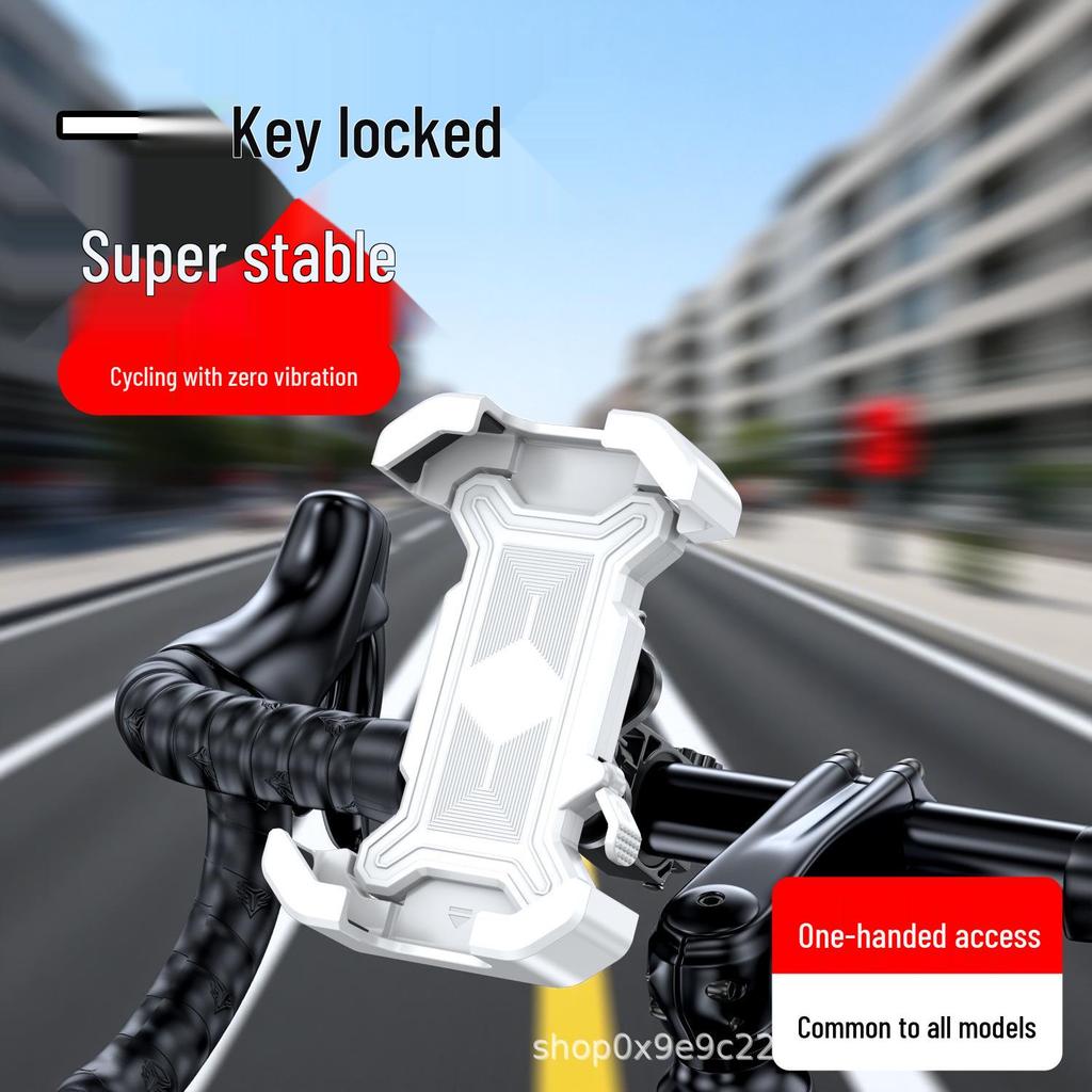 Anti-Shake Shock-Absorbing Phone Holder for Electric Scooters and Motorcycles (2026 Model)