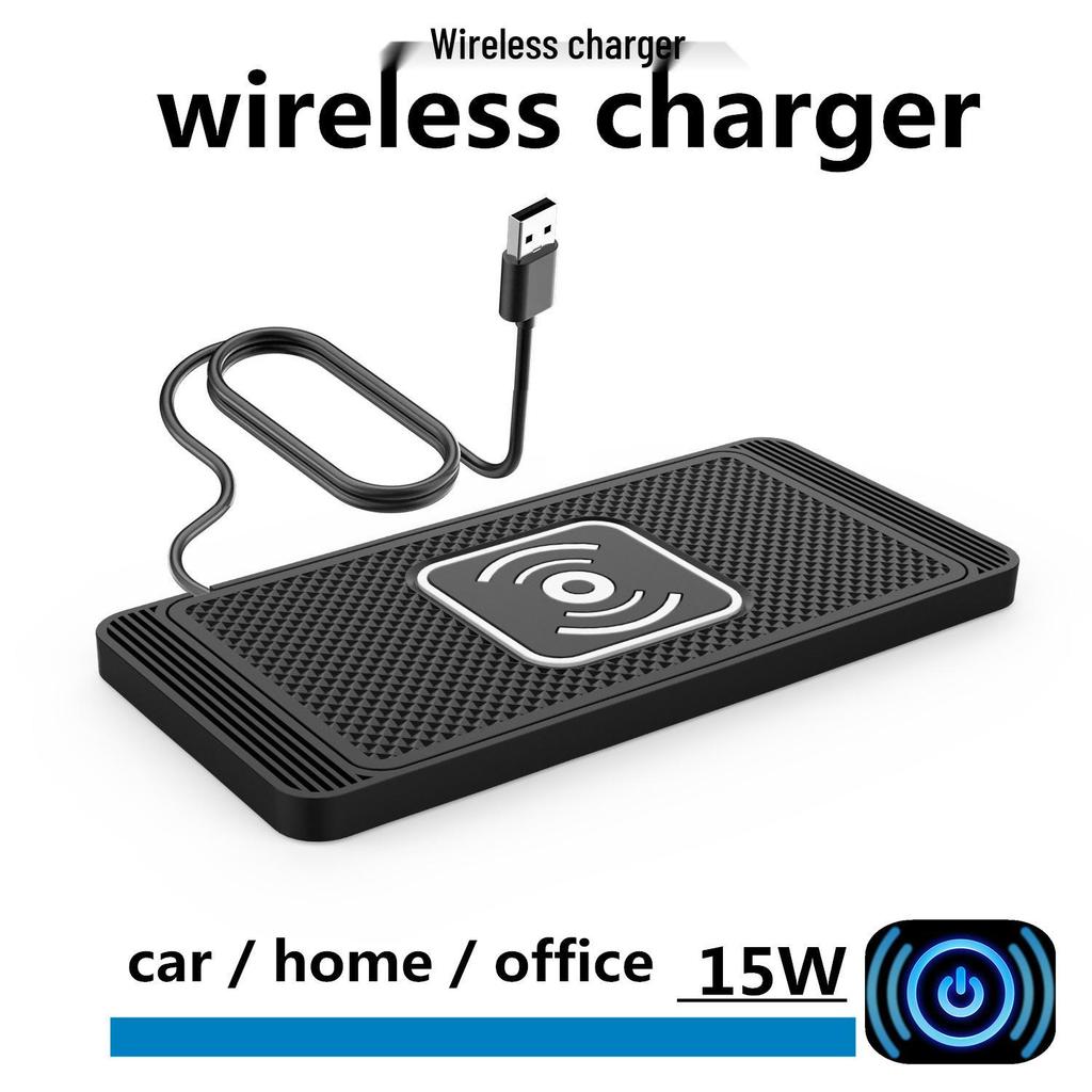 15W Wireless Fast Charger for Huawei, Apple, Samsung - Cross-border Car Induction Charging