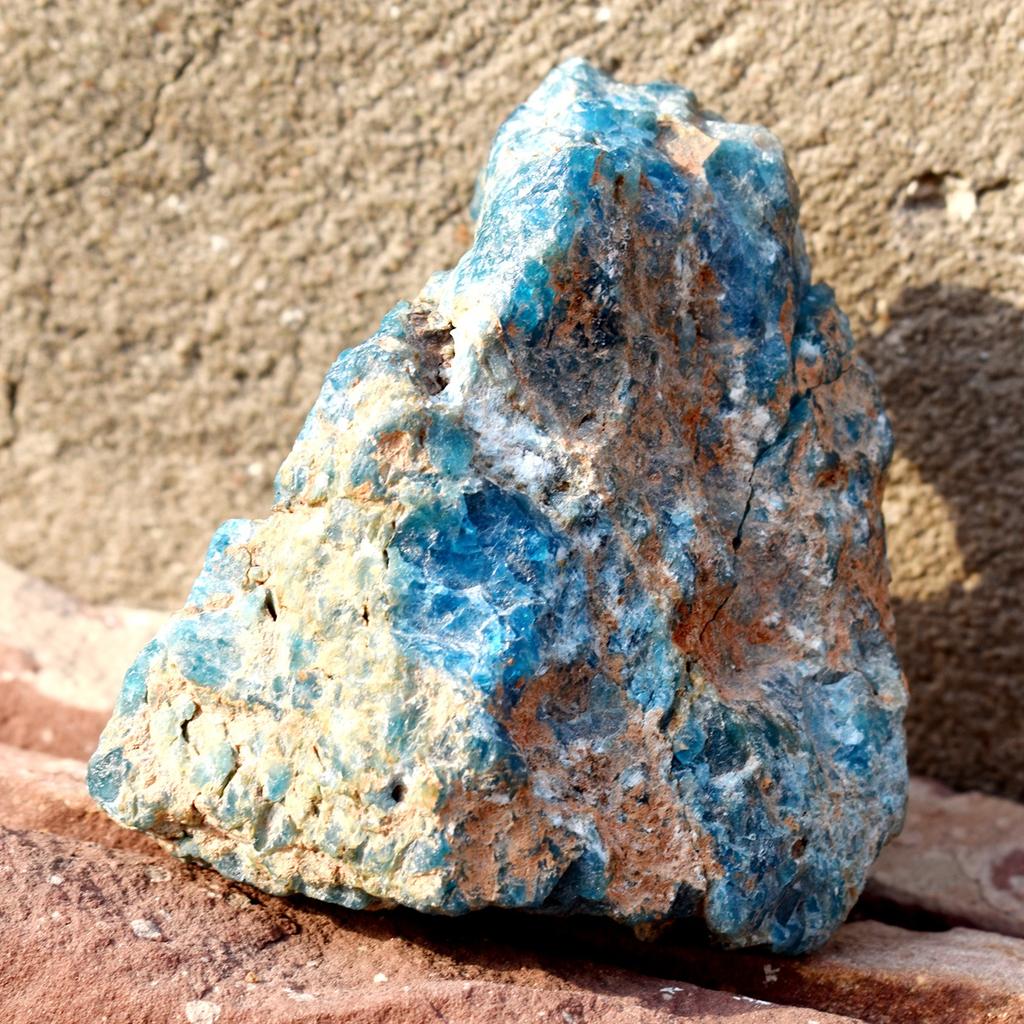 NATURAL Blue Apatite 490.95 Ct Uncut Raw Rough CERTIFIED Loose Gemstone For Gift