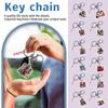 Acrylic Pendant Keychain Jewelry Bag Pendant