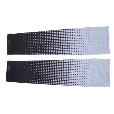 Arm Sleeves Sun Protection Elastic Breathable Cool Moisture Absorption Free Size Sun Sleeves for Sport Cycling Travel