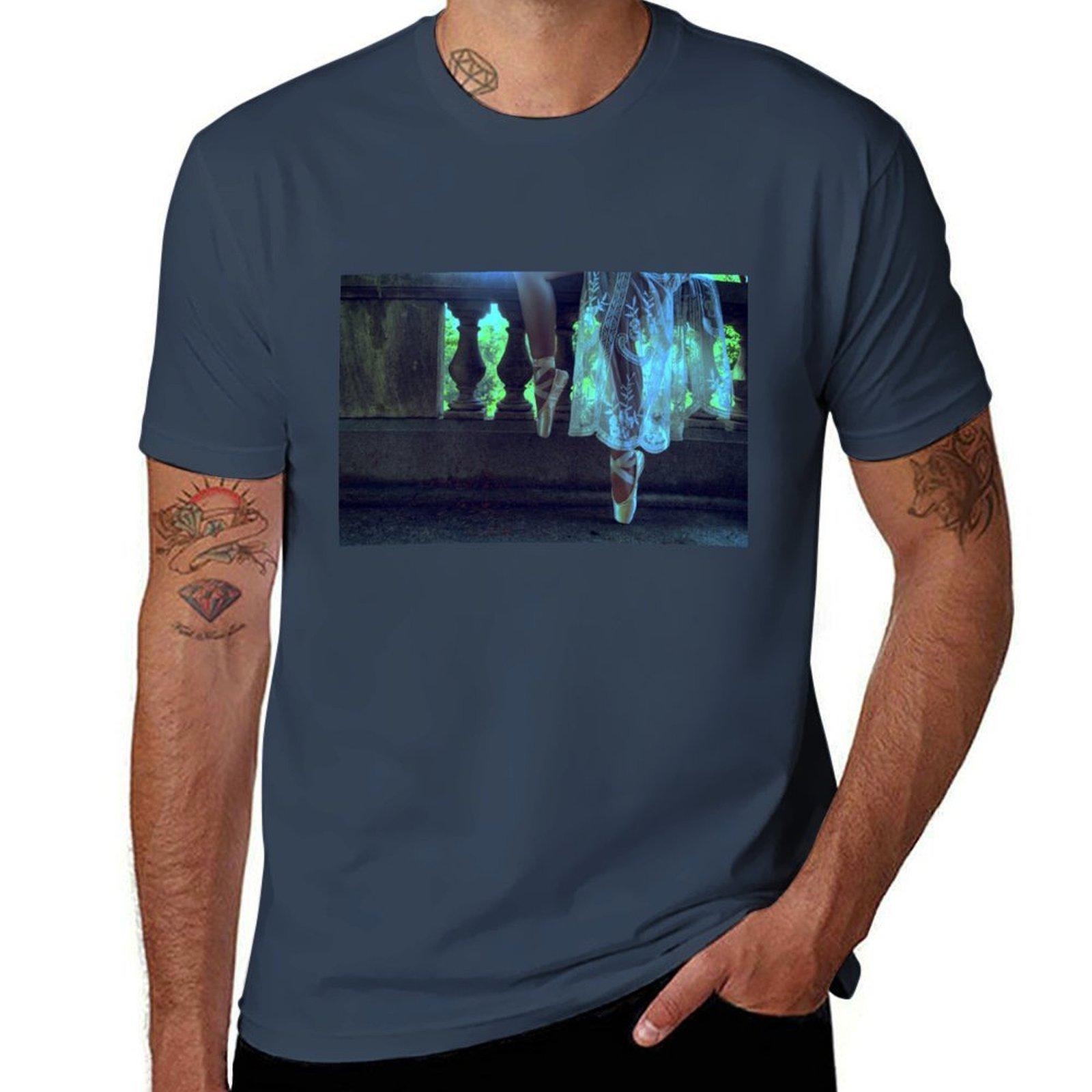 Ballet Tshirt Work Short Sleeve Cotton Top S