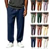 Herren Casual Jogginghose mit elastischem Bund Lockere Jogger für Training und Alltag