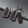Zinc Alloy Leather Car Key Case Key Case For Volkswagen Volkswagen Gtd Magotan Golf 8 Mk8 Id.3 Id.4 Id.6 Cupra Formentor Key Fob