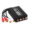 ABFN-RCA Audio Isolator 4CH Audio Noise Reducer Ground Loop Audio Isolator For Car Audio Modification, Easy To Use