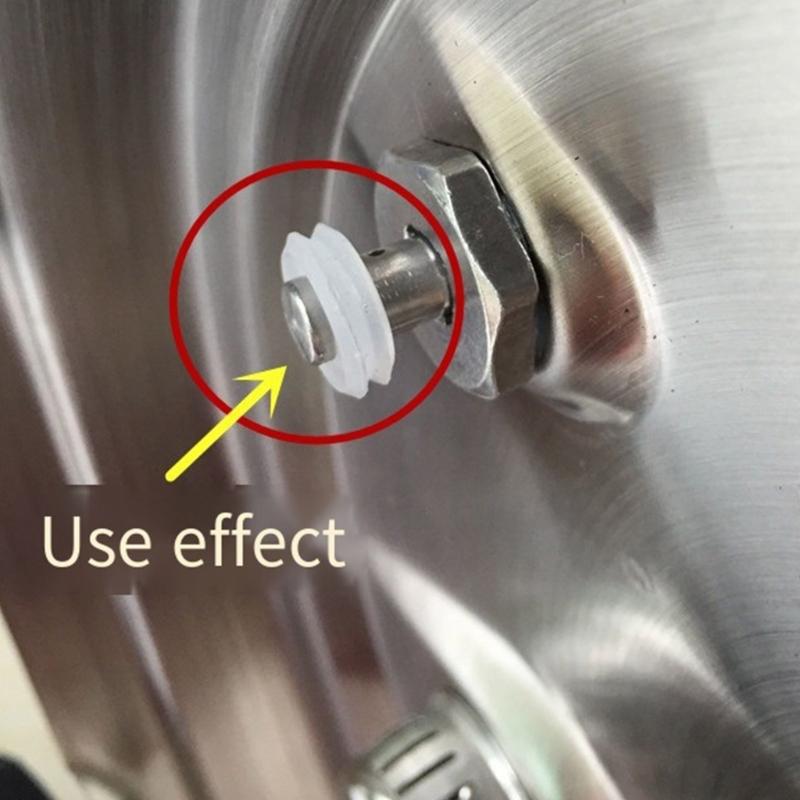 20 Stycken Flottörventiler Tätningspackning Väsentliga Tillbehör Tryckkokare Reservdel Flottörventiler Tätningsringar Tätningspackning