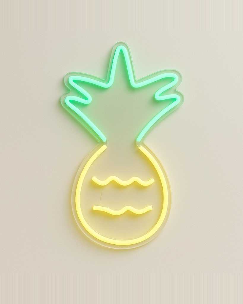 Fruit Shaped LED Neon Light Wall Sign for Home Bedroom Holiday Party Decoration USB Powered
