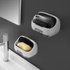 Wall Mounted Soap Box Self Adhesive Soap Dishes Box Eco Friendly Soap Dish Tray  Bathroom