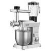 Stand Mixer, 4.3 L Electric Kitchen Mixer, 1300W Dough-Mixer, 6+P Speeds Tilt-head Food-Mixer with 1.5 L Blender Cup, Stainless Steel Bowl, Dough