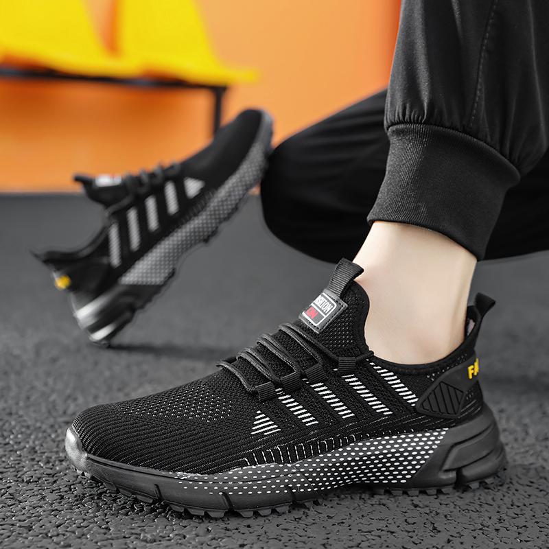 New Men Running Shoes Breathable Outdoor Sports Shoes Lightweight Sneakers for Men Comfortable Athletic Training Footwear