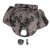 Sun Hat with Solar Fan 3 Wind Speeds Outdoor UPF50 Sun Hat Wide Brim Fishing Hat with Neck Flap USB