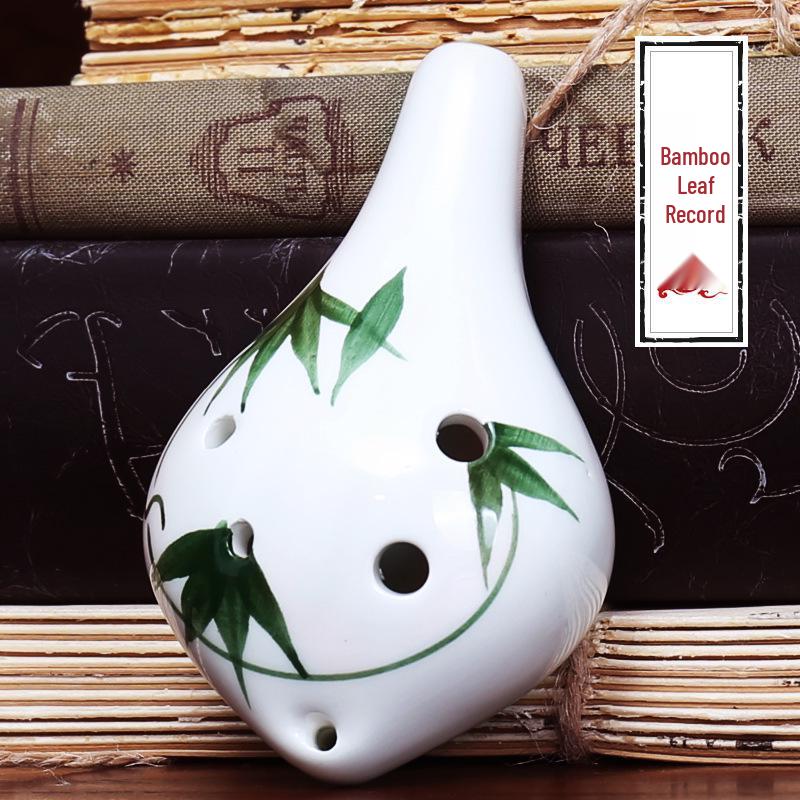 Anfänger 6-Loch Alt C Tonkeramik-Okarina - Schüler-Klassenzimmerinstrument