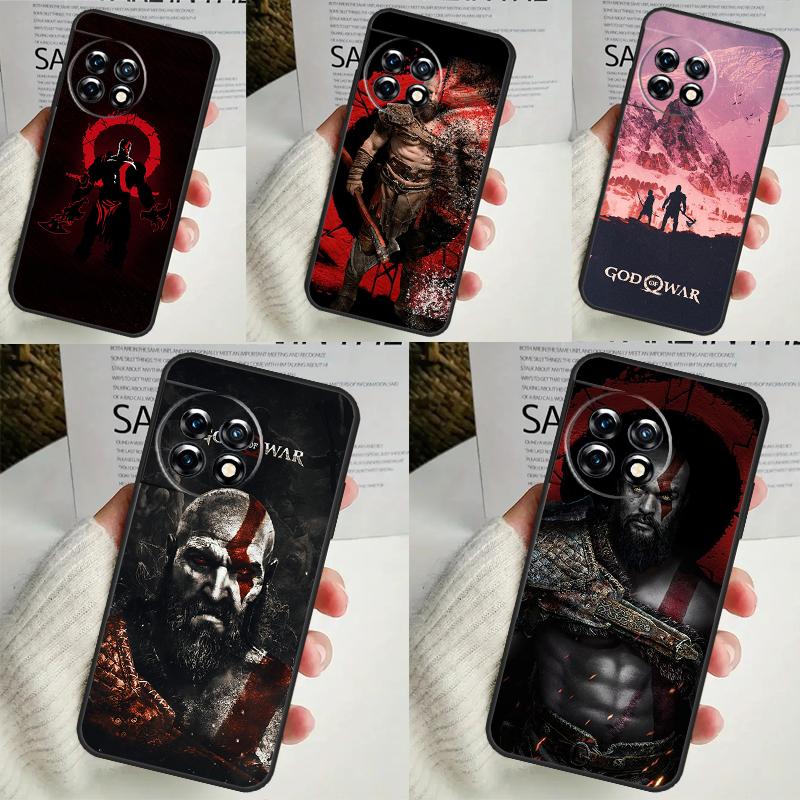 God of War Case For OnePlus 12R 12 11 9 10 Pro 10R 10T OnePlus Nord 3 2T N10 N20 CE 2 Lite CE4 Cover
