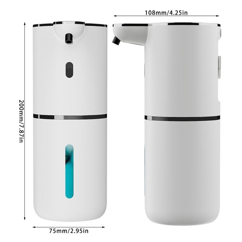 Automatic Hand Soap Dispenser Touchless Hand Washer Countertops 380ml Soap Dispenser for Home Restaurant Easy To Use