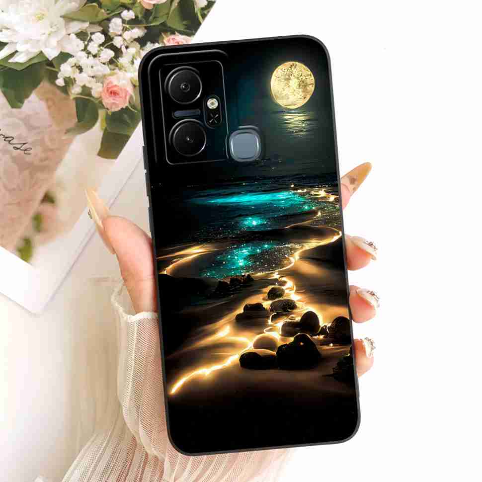 For Infinix Smart 6 Plus Case X6823C X6823 Cool Dragon Cover Soft Silicone Casing For Infinix Smart6 Plus 6Plus Back Cover