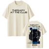 THERAPY AT THE CLUB Album T shirt for Men Women Hiphop Streetwear Oversized Tops 100% Cotton T-Shirt 0818-1
