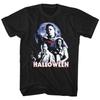 Halloween Character Ensemble T Shirt Black