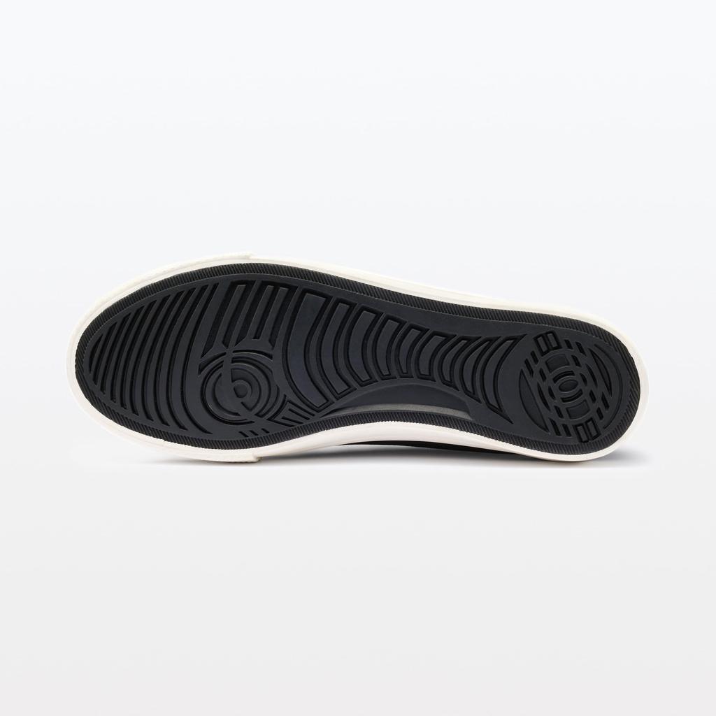 MUJI Women's Comfortable Water-Repellent Sneakers EDC01A5S Black Size 24.0cm