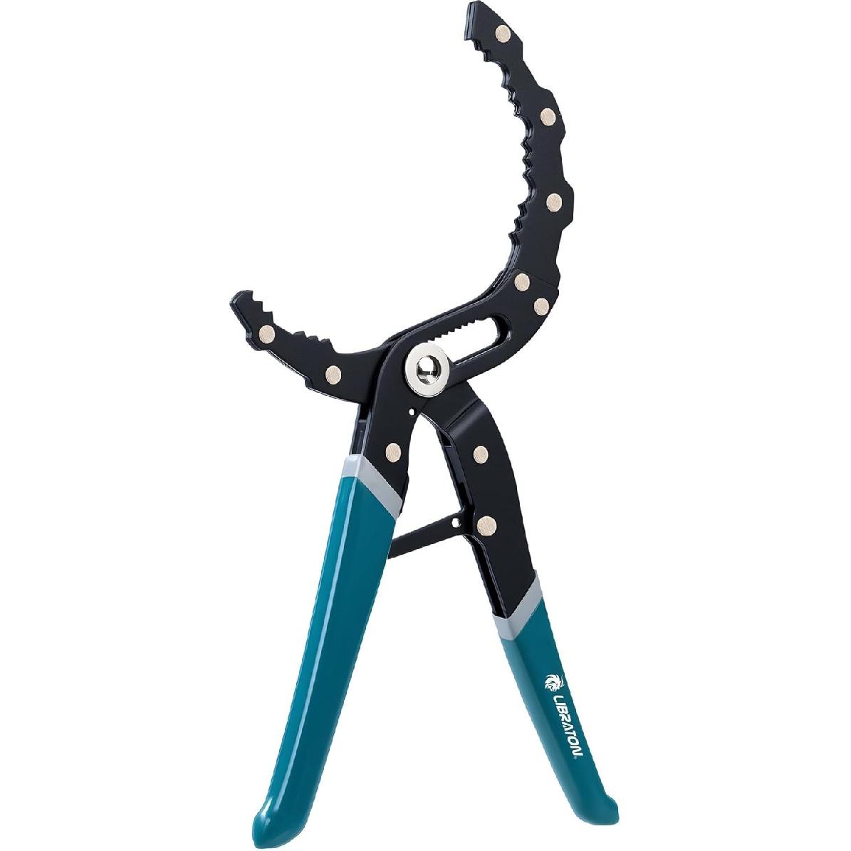 Oil Filter Wrench, 12 Oil Filter Pliers, Quick Adjustable Oil Filter Removal To
