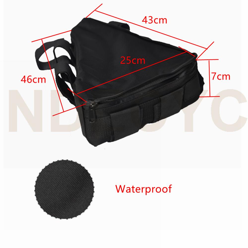 Waterproof E BIKE Battery Bag Electric Bicycle Triangle/Rectangle Battery Bag Pack Bicycle Frame MTB Pouch