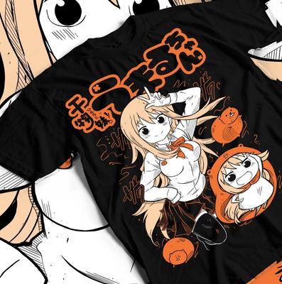 Anime Girl Tshirt Himouto Umaruchan Unisex Cotton Tee Sankakuhead Cute