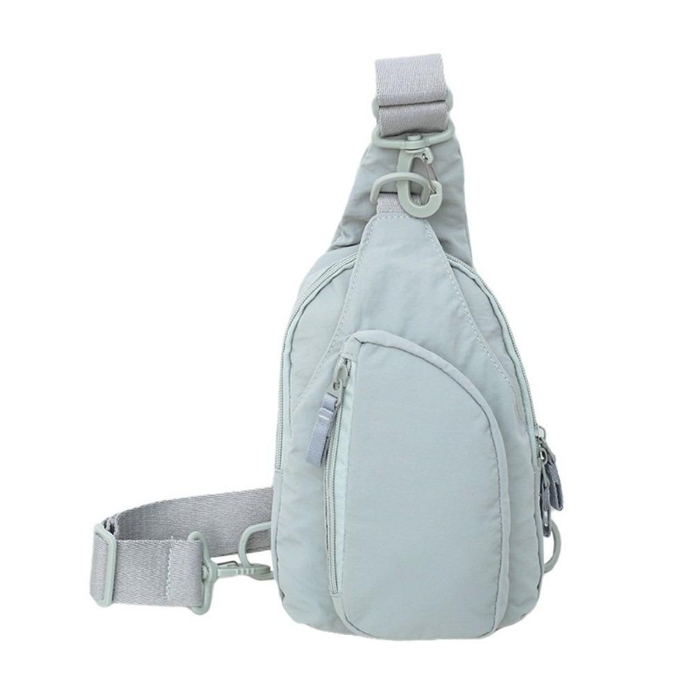 

Waterproof Nylon Shoulder Bag Large Capacity Crossbody Fanny Pack Outdoor Activities синій