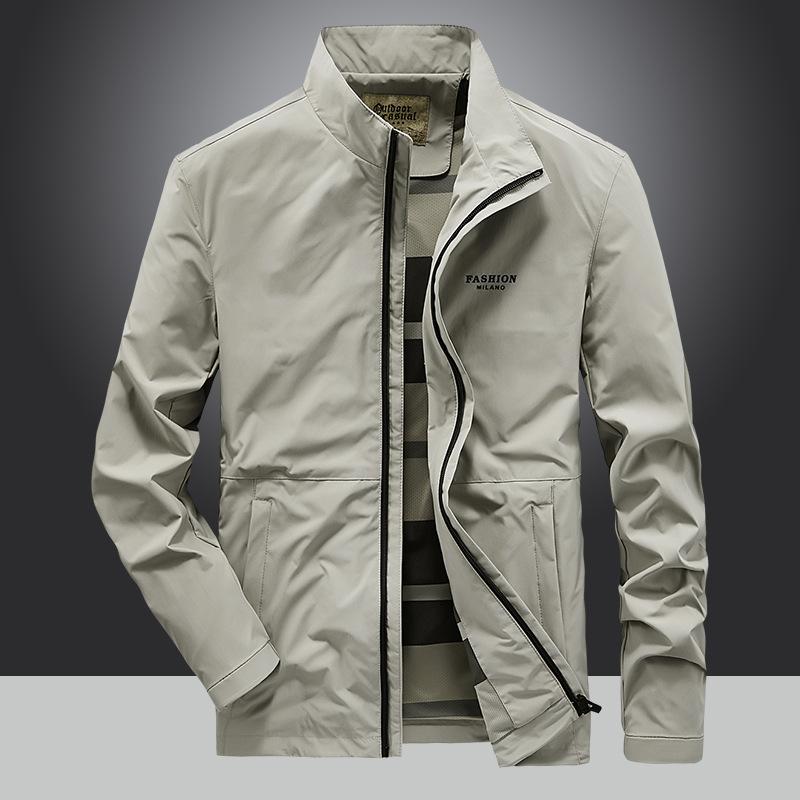 Новые мужские куртки мужские весенние и осенние мужские свободные повседневные молодежные — фото 2