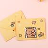 10Pcs/Set Cartoon Greeting Card Student DIY Teacher's Day Bouquet Card Message Small Card Birthday Postcards Party Decorations