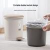 CHAHUA Large Pedal Trash Can