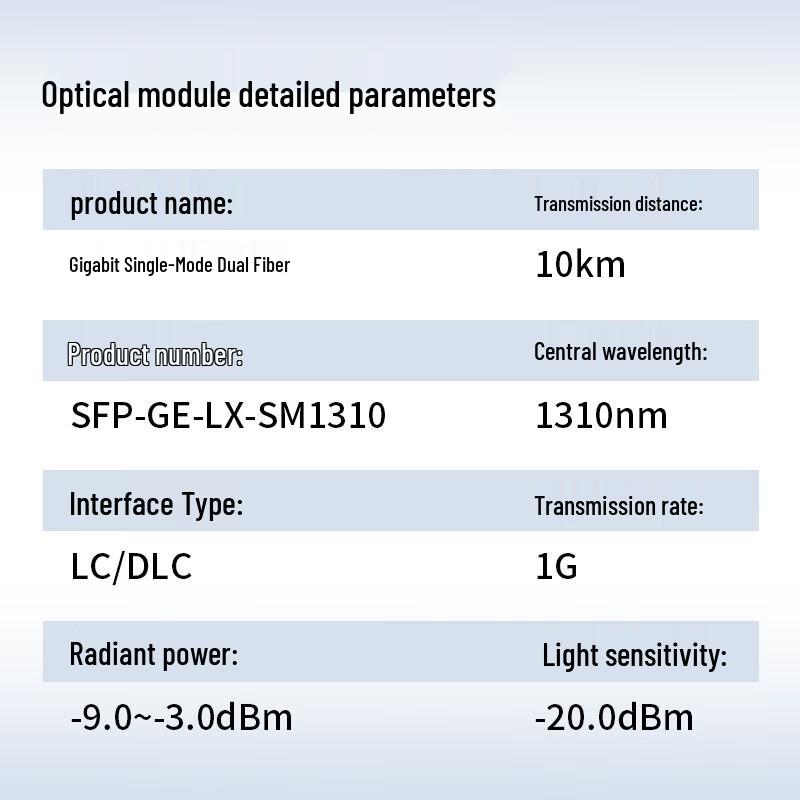 Huawei SFP-GE-LX-SM1310 Optical Module
