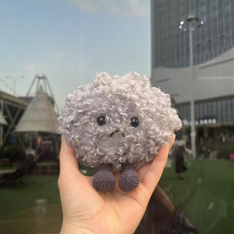 Llavero de Peluche Nube Oscura Kawaii Lindo Juguete de Peluche Llavero Adorno Encantador para Bolso Decoración Colgante para Mochila Regalos para Niñas