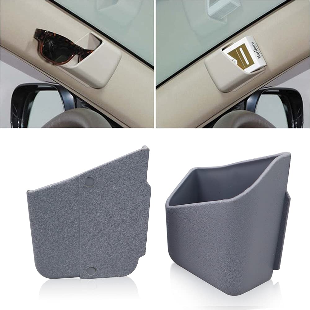 

Автомобильная стойка для хранения сбоку, настраиваемый держатель для хранения в салоне для парковки и комплект из 2 штук и ящики для хранения сзади и подходит для и кей-каров чехол, карман, серый