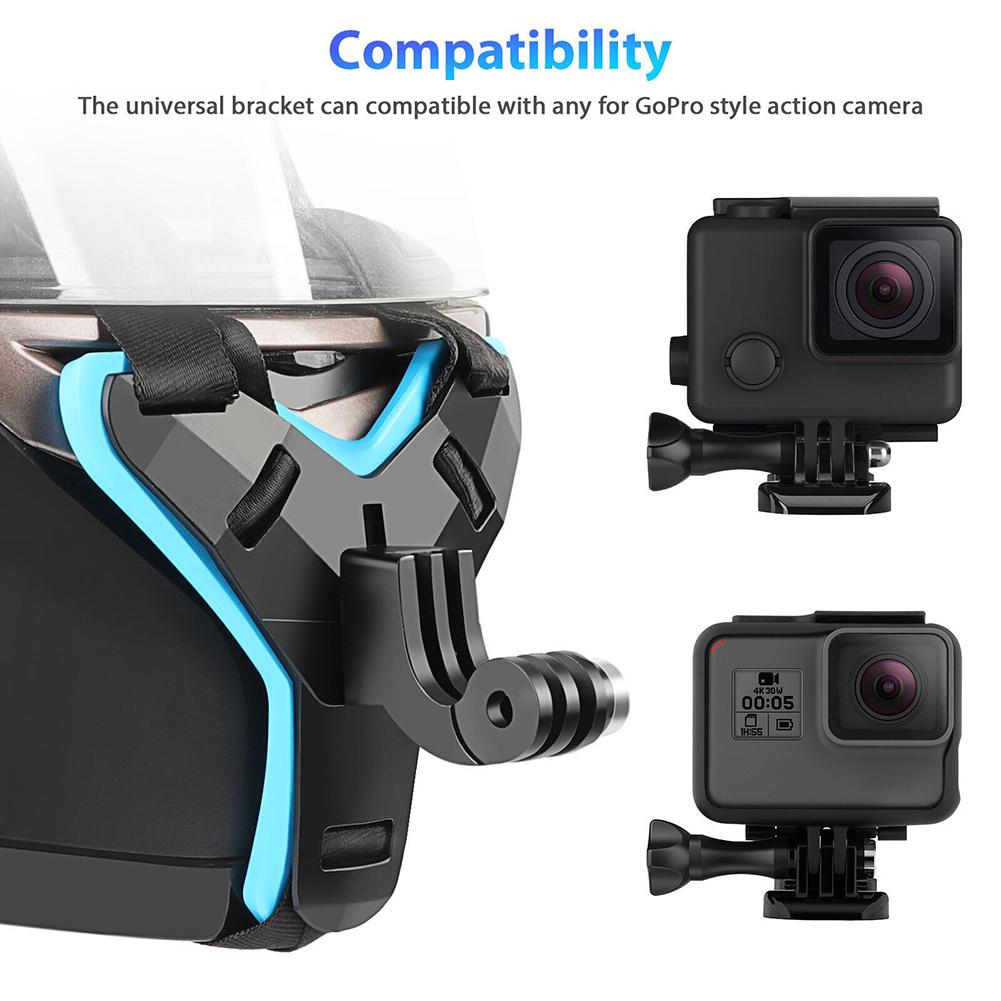 Helmet Chin Strap Mount For 5/6/7 Motorcycle Camera Accessory Motorcycle Helmet Strap Chin HolderSpeed Sensors 6
