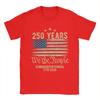 Years American Flag Th Anniversary USA TShirt Beach  100 Cotton TShirts For Unisex Harajuku Design Tshirt Short Sleeve Clothes