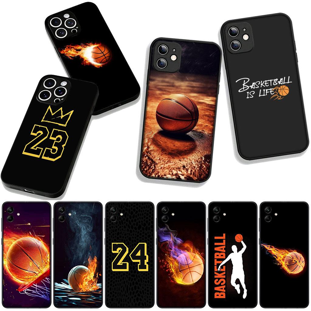 Hot Basketball Sports Phone Cover for Samsung Galaxy A36 A17 A26 A07 A35 A54 A53 A13 A33 A34 S8 S9 S20 S21 FE S10 Plus Case