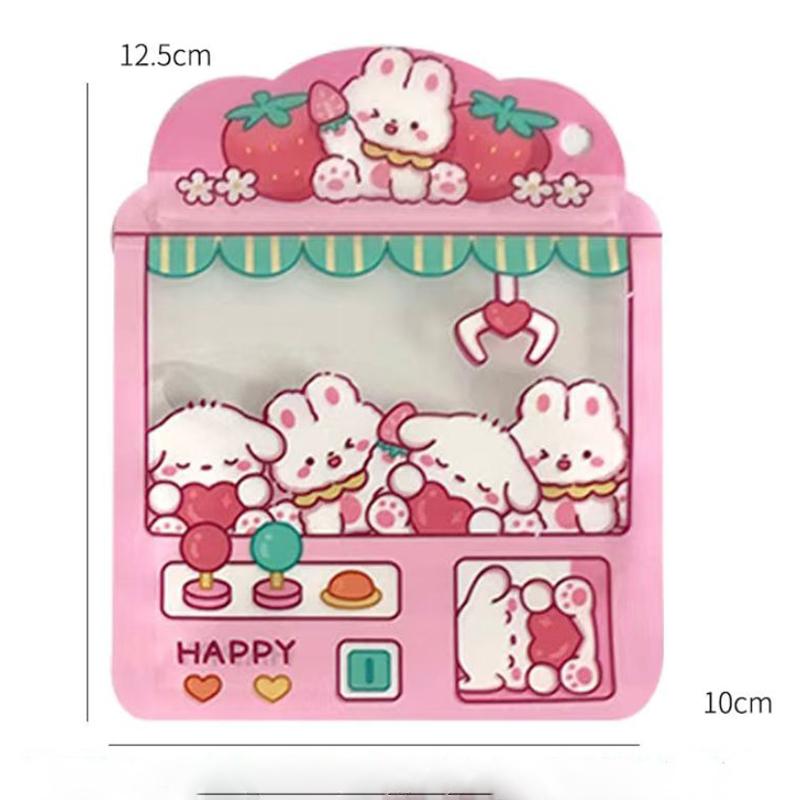 4PCS Cartoon Ita Bag Pins Badge Protector Case Candy Case Anime Badges Decoration Bag Accessories Pin Case Birthday Gift