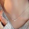 S999 Sterling Silver Big Dipper Necklace for Women - Niche, Light Luxury Design, Elegant Clavicle Chain, Perfect for Valentine's Day Gift.