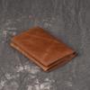 Durable Real Leather Card Holder Mens VIP Credit Cards Wallet Slim Business Card Keys Earphone Storage Small Purse