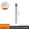 Reinforced Stainless Steel Door Stop for Anti-Collision and Anti-Theft Use In Hotels and Bathrooms