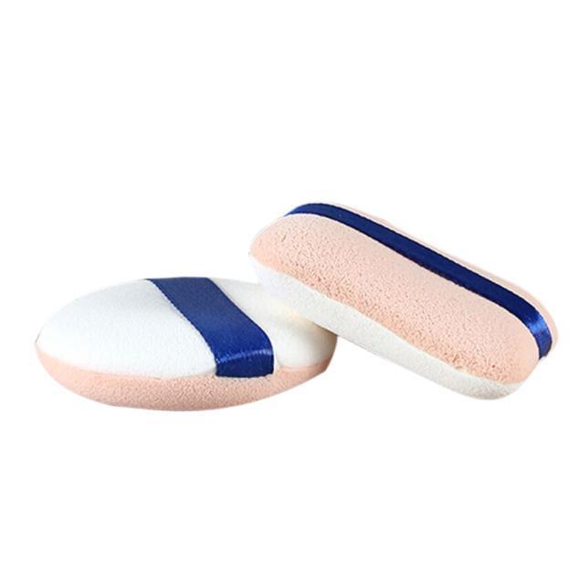

(Никита) 2PCS Makeup Foundation Beauty Cosmetic Face Sponge Пудра для губ
