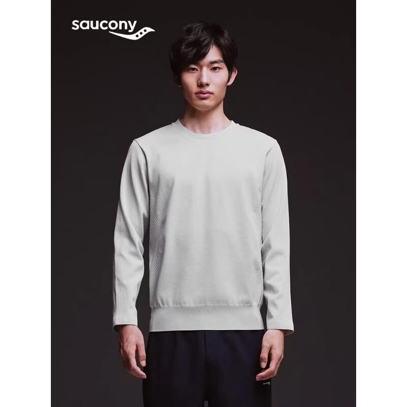 SAUCONY Breathable Long Sleeve Round Neck T-shirt M