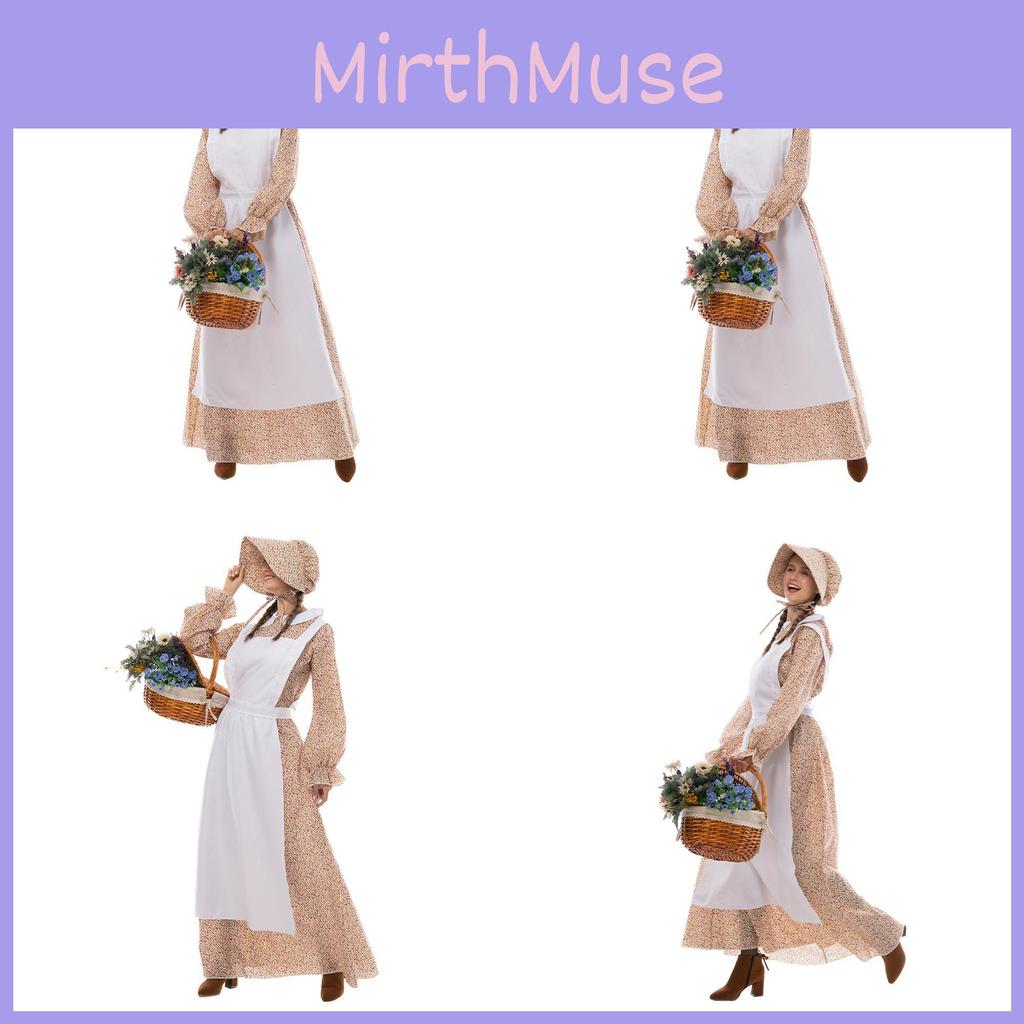 Halloween Rural Girls Costume For Women With Polyester Fabric And Fairy Tale Style For Cosplay Enthusiasts