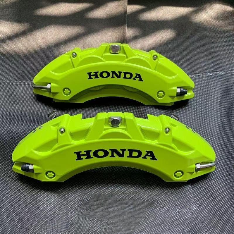 For Honda Civic Fit Jazz Accord Pilot CRV Odyssey HRV Modified Car Wheel Brake Caliper Sticker Tire Decoration Decal Accessories