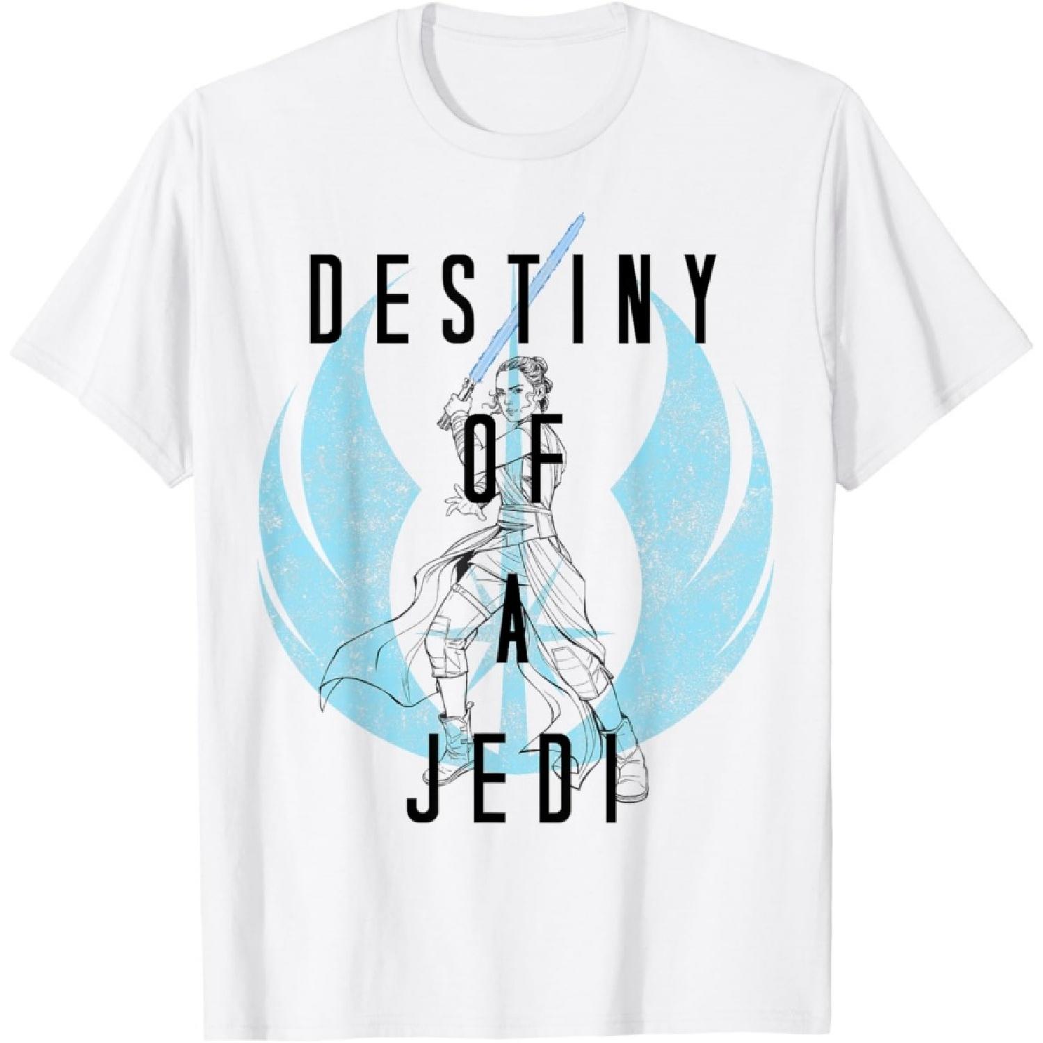 Star Wars_ The Rise Of Skywalker Rey Destiny Of A Jedi T-Shirt XXXXXL белый