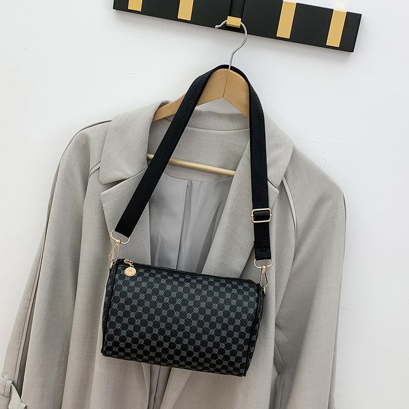 JYL TS Women's Sling Bags  Cylinder Bag 099 Shoulder PU Printed Classic Women Bag