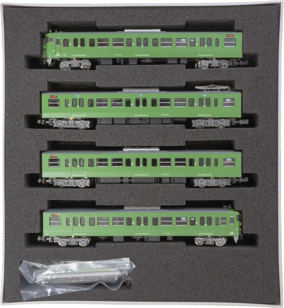 Greenmax N Gauge JR 113 Series 7700 Improved Basic Set 31823 Model Train (30N Car) 4-Car (with Motor)
