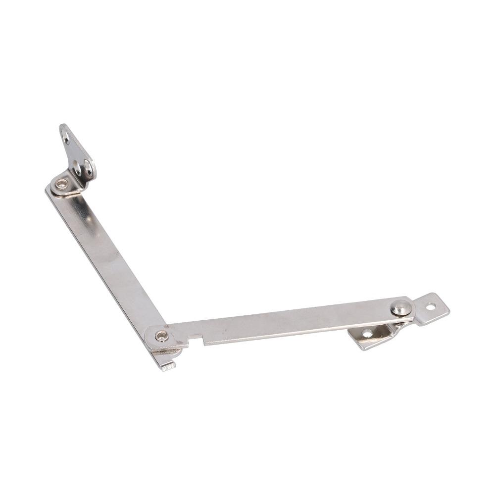 2pcs Efficient Folding Support Hinges With Screws Door Stay Hinge Small Lid Support Hinges Windows
