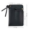 Genuine Leather Leather EDC Organizer Black/Brown Belt Clip Outdoor Tool Pouch Multifunctional 3 Pockets EDC Pouch Pocket