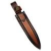 Rugged Leather Tool Sheath With Reinforced For Adjustable Carry Outdoor Enthusiast Essential Natural Hide Construction
