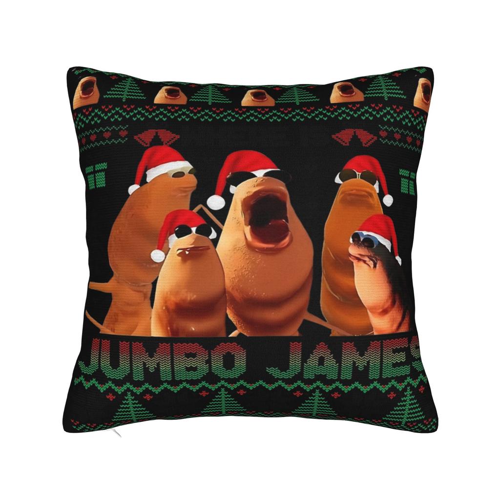Marcus the Worm Funny Meme Printed Pillowcase Cushion Cover  Throw Pillow Cover Y2K Seat Decoration Zippered Multi-Size